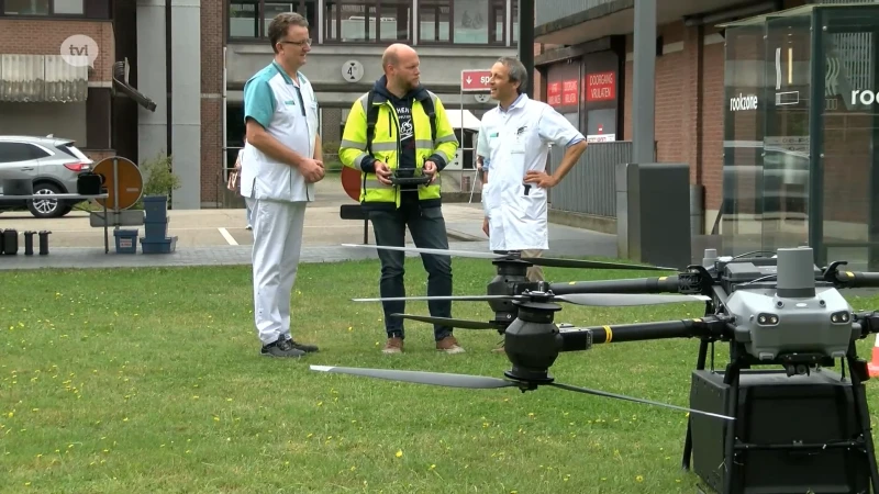 Ziekenhuis Oost-Limburg test medicatiedrone