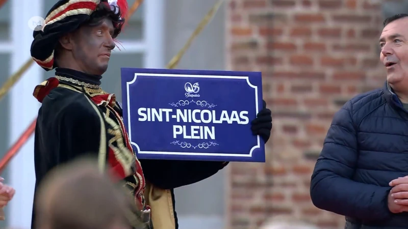 Grote Markt Bilzen tijdelijk omgedoopt tot Sint-Nicolaas Plein