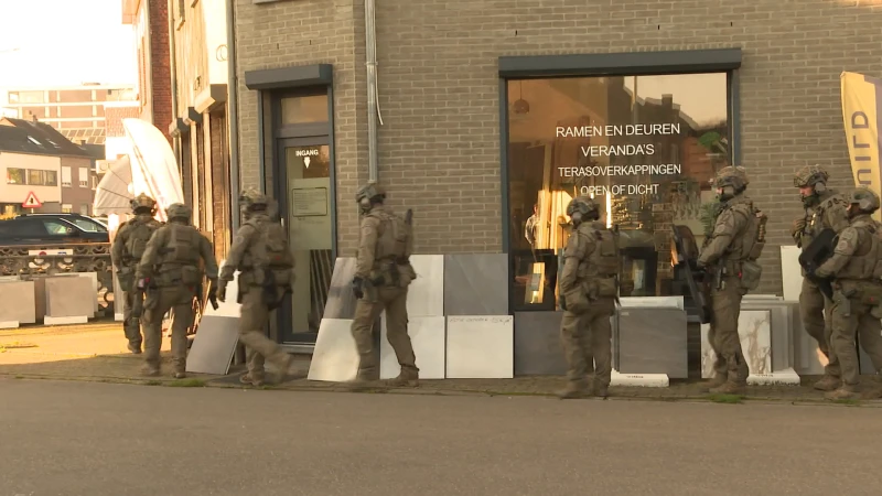 Enorme politiemacht op de been voor gijzeling in Beringen