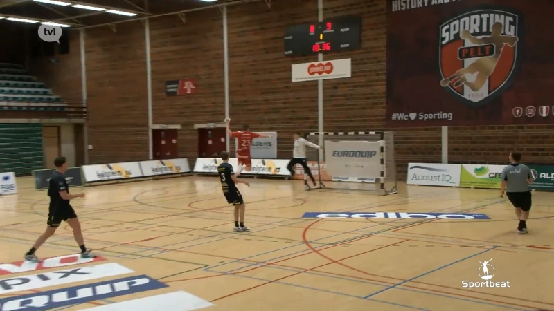 Sporting Pelt houdt top 4 in zicht na doelpuntenkermis tegen Houten