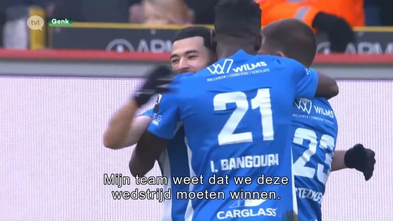Bij thuiszege tegen Beerschot is Genk zeker van Play-off 1