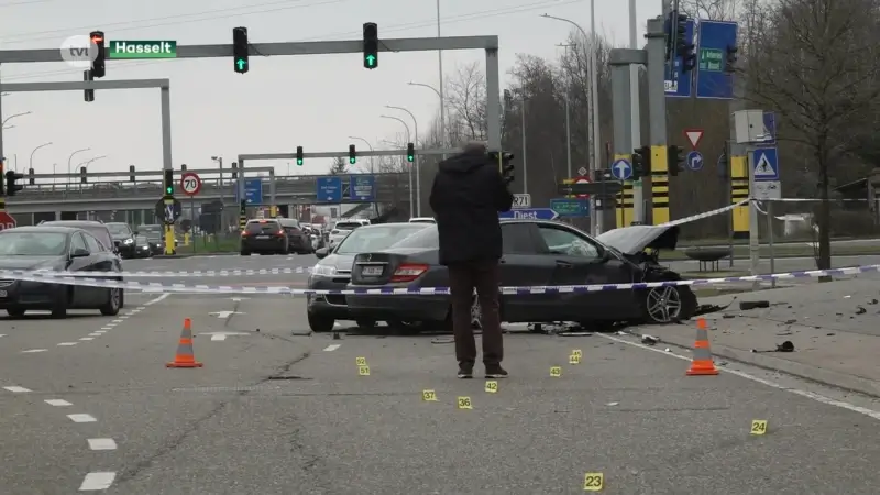 Verdachte van spectaculaire crash in Hasselt vrijgelaten