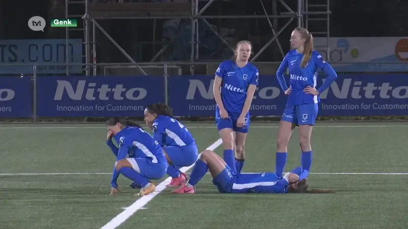 KRC Genk Ladies missen bekerfinale na strafschoppen