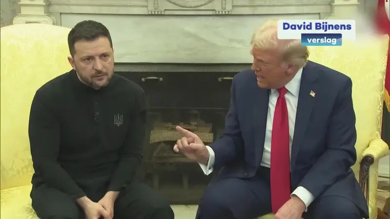 Ongerustheid groot bij Oekraïense bevolking in Limburg na ruzie tussen Trump en Zelensky