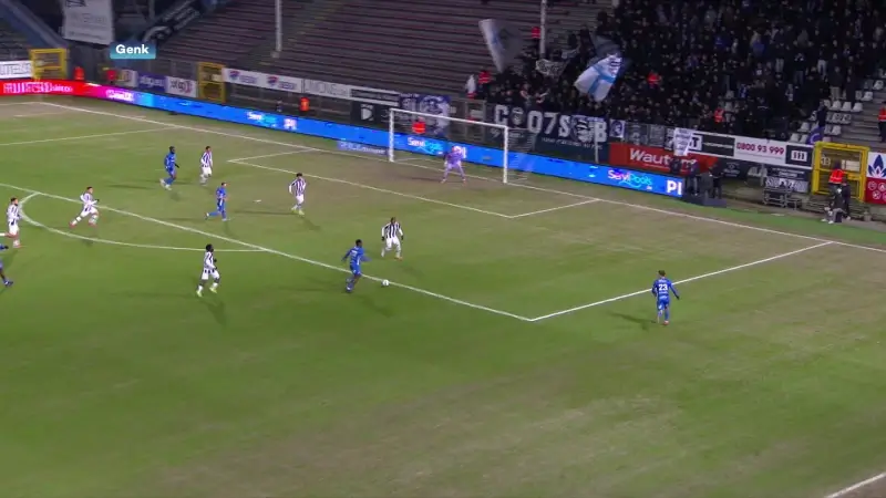 Racing Genk lijdt puntenverlies in Charleroi