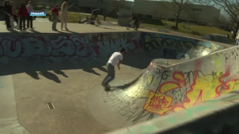 Hasselt investeert 700.000 euro in nieuw skatepark