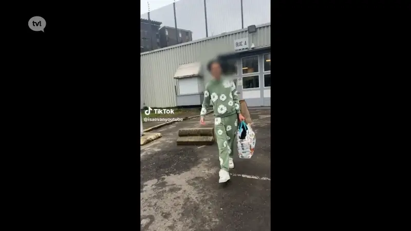 Youtuber Isae die eigen auto in brand stak in Hasselts appartementsgebouw vrijgelaten