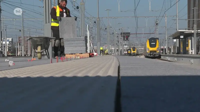 Alle perrons van station Hasselt weer open na hernieuwingen