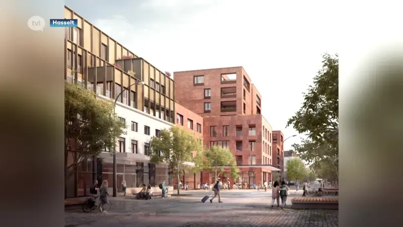 Woonproject B-Hive moet Hasseltse stationsbuurt reanimeren