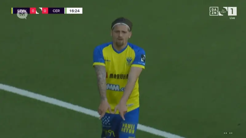 Bertaccini trapt STVV naar leiding degradatie play-offs :"Gescoord voor Felice Mazzu."
