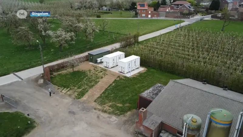 Gingelomse landbouwondernemer plaatst batterij en houdt elektriciteitsnet in balans