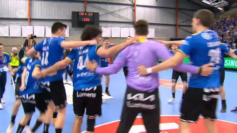 Achiles Bocholt klopt Hubo Handbal in spannende bekerfinale