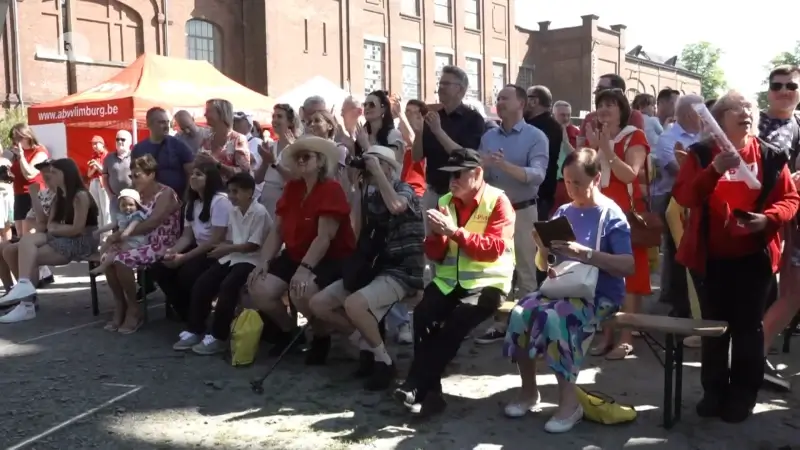 Vooruit verdedigt regeringsdeelname tijdens 1 mei-viering op C-Mine in Genk