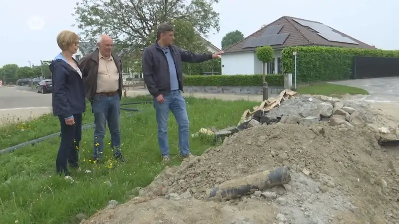 Kortessem vreest overstromingen na slordige rioleringswerken