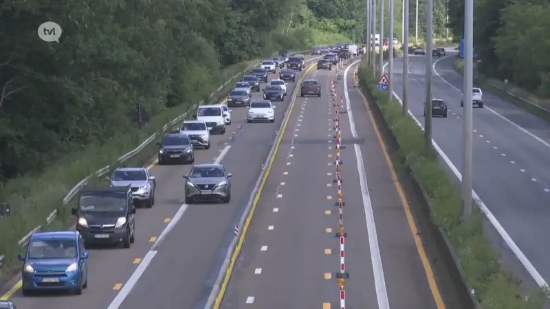 Spitsstrook E313 tussen Lummen en Hasselt-West vanaf morgen open