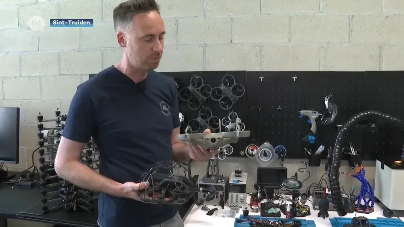 Van freelance journalist naar dronespecialist: Tom Palmaers start defensiebedrijf op Droneport
