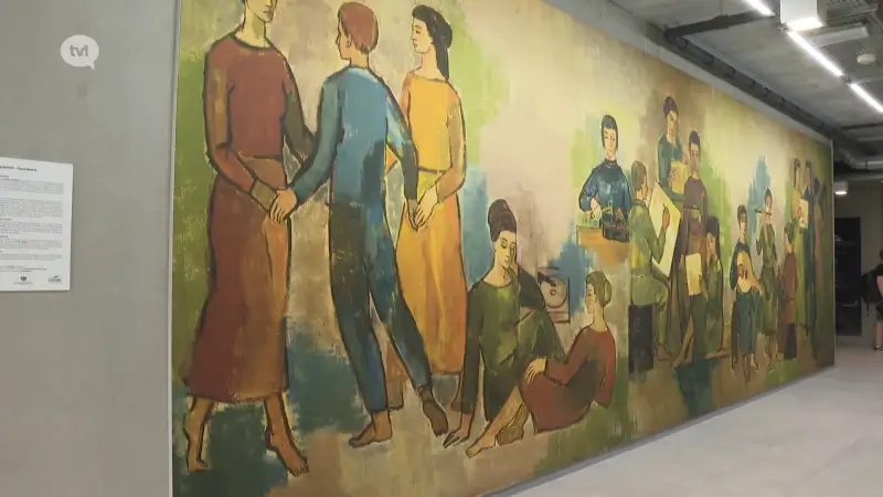 Verdwenen muurschildering van Paule Nolens krijgt tweede leven op de Corda Campus