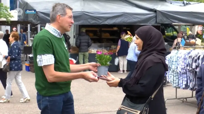 CM deelt bloemen uit tegen eenzaamheid