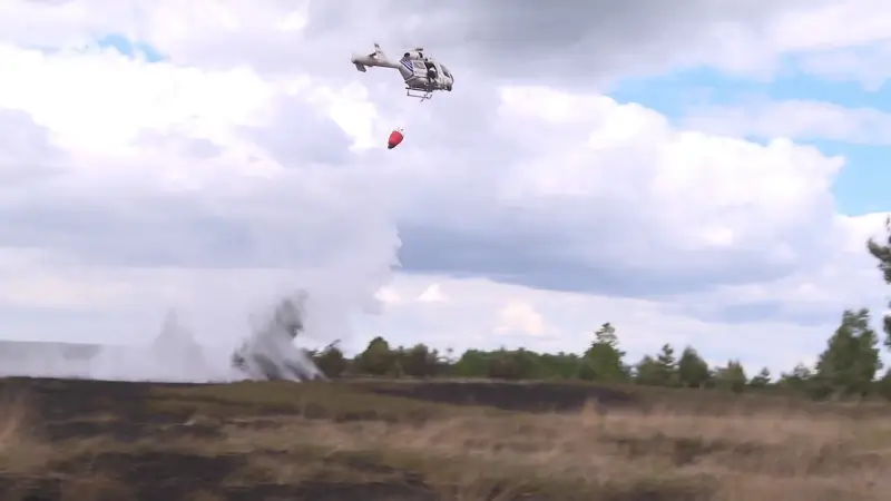 75 hectare natuurgebied vernield door verwoestende heidebrand, parket start onderzoek