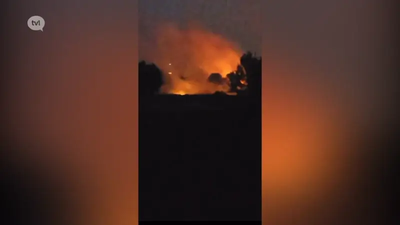 75 brandweermannen bestrijden vuur in Nationaal Park