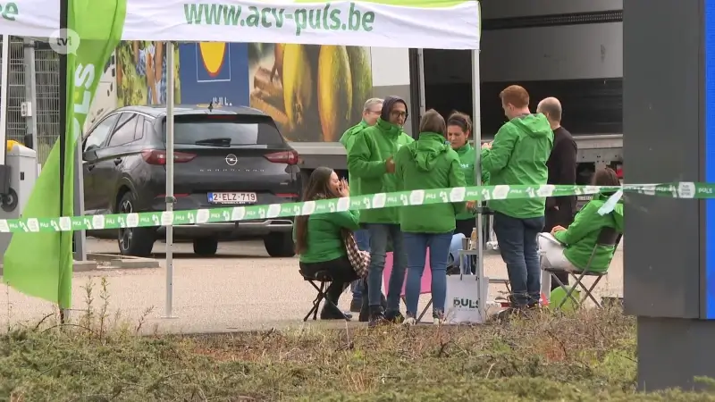 Actie bij distributiecentrum Lidl in Genk: "Werkdruk is niet meer houdbaar"