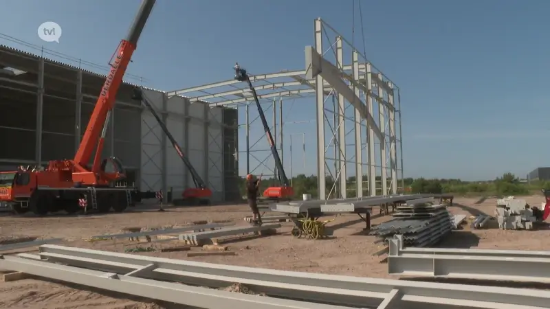 Eerste steenlegging recyclagefabriek Lommel