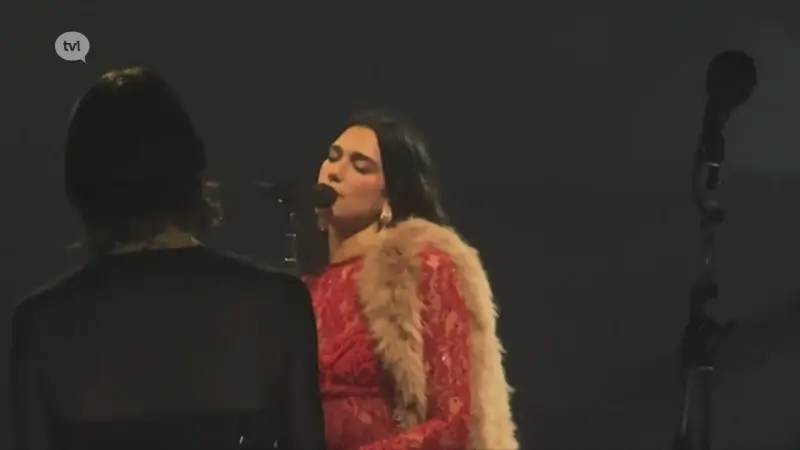 Wereldster Dua Lipa zingt Sensualité van Hasseltse Axelle Red in Sportpaleis