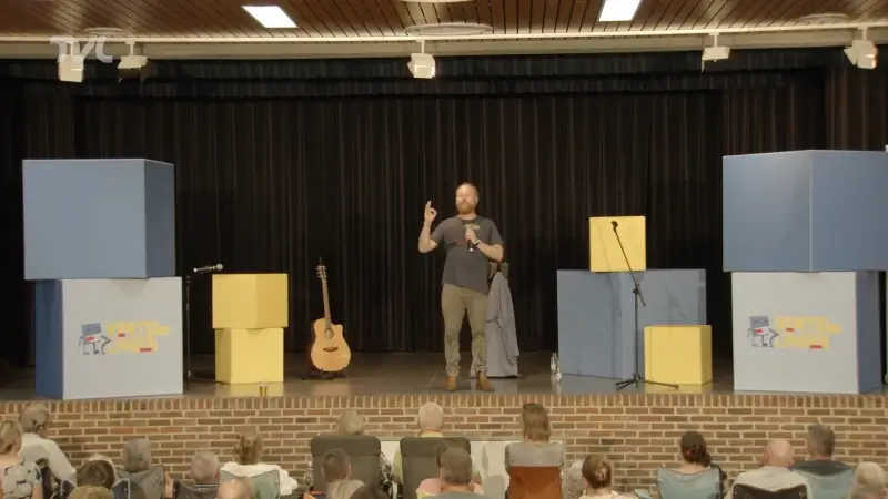 TVL Vertellingen met Koen Dewulf in Oudsbergen ook binnen een succes