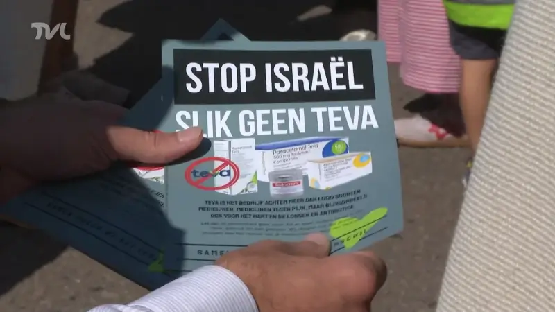 Stadsbestuur Genk steunt protest tegen geneesmiddelen uit Israël