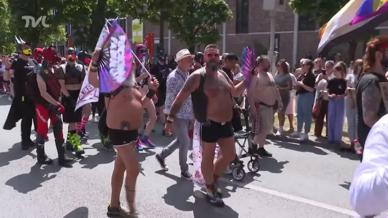 Ruim 10.000 bezoekers voor eerste Limburg Pride in Hasselt