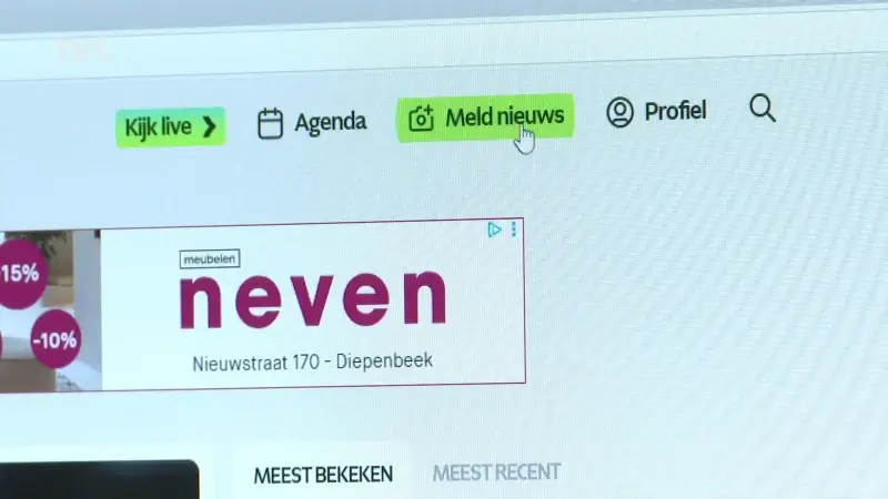 Via deze weg kan je zelf nieuws melden aan de TVL-redactie