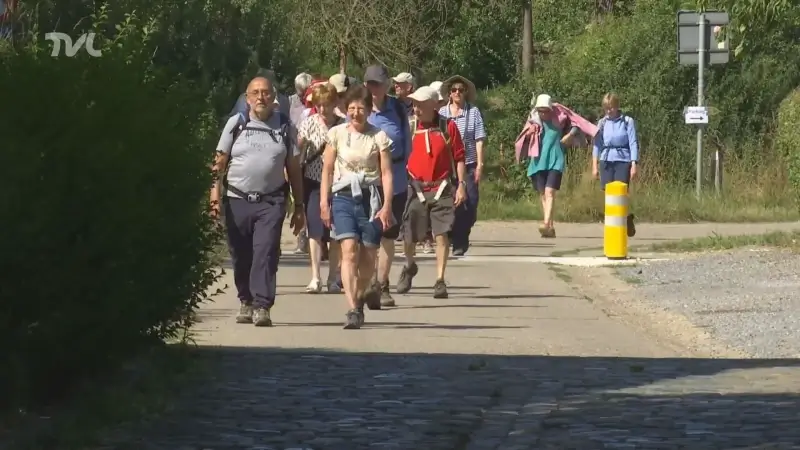 50 pelgrims eren heilige Christina Mirabilis tijdens toch van 100 km door Haspengouw