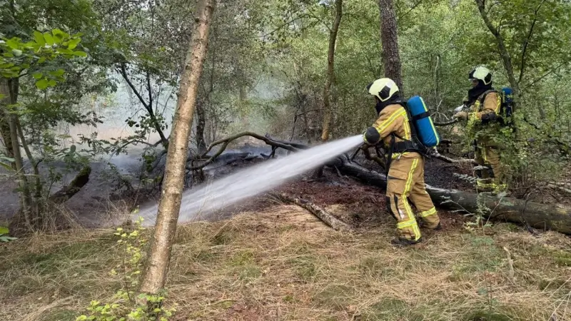 Chiro Boekt voorkomt bosbrand op kamp