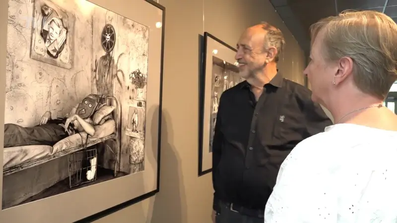 Amerikaanse topfotograaf Roger Ballen te gast bij fotofestival Lens op de Mens in Pelt