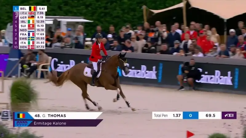 Nicola Phillippaerts pakt goud op EK Jumping