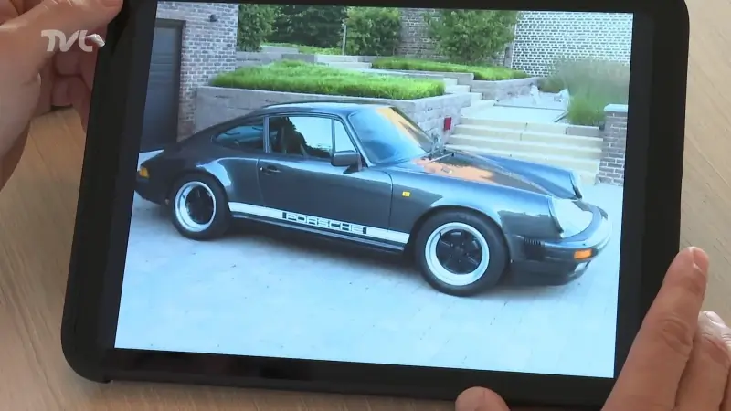 Dieven gaan aan de haal met 7 oldtimer Porsches