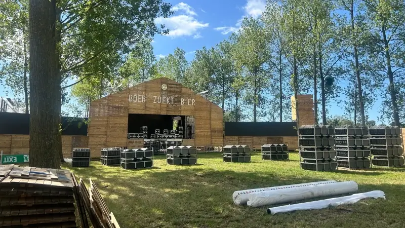 Boer zoekt Bier in Diepenbeek bijna klaar voor 10.000 festivalgangers