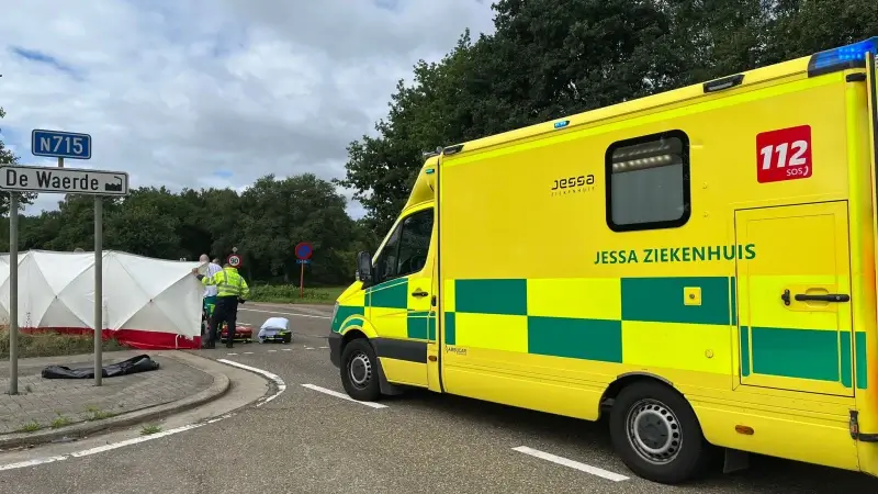 Zwaar ongeval op N74 in Zonhoven: fietser naar ziekenhuis gebracht