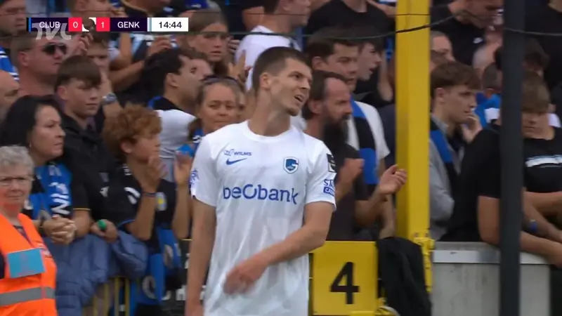 Racing Genk geeft voorsprong uit handen in openingswedstrijd tegen Club Brugge