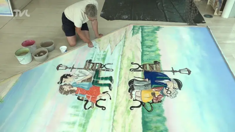 Meer dan 40 artiesten tonen zandkunstwerken in Lommel