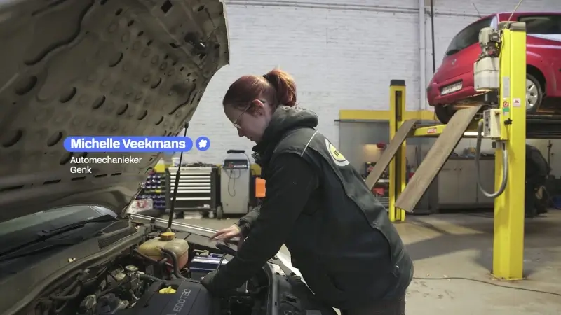 Hoofdafbeelding voor artikel Michelle Veekmans Automechanieker…