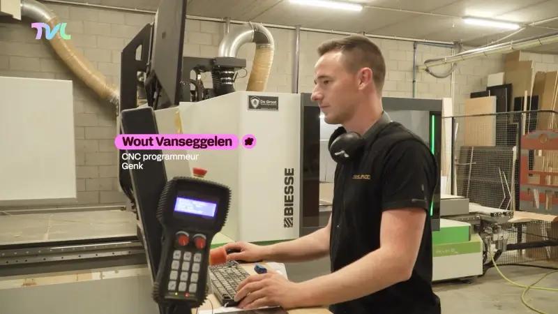 Wout Vanseggelen CNC programmeur Genk