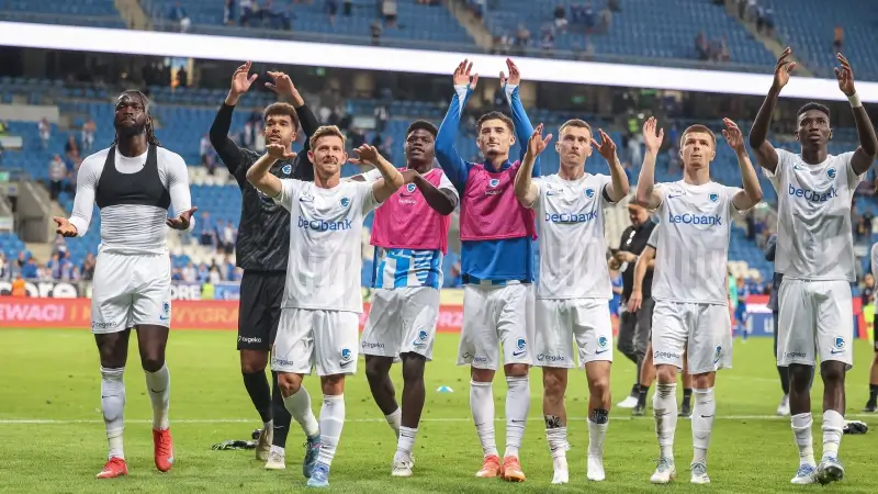 Racing Genk walst over Pools Poznan