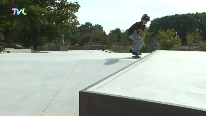 Hasselt opent nieuw skatepark aan Kapermolen