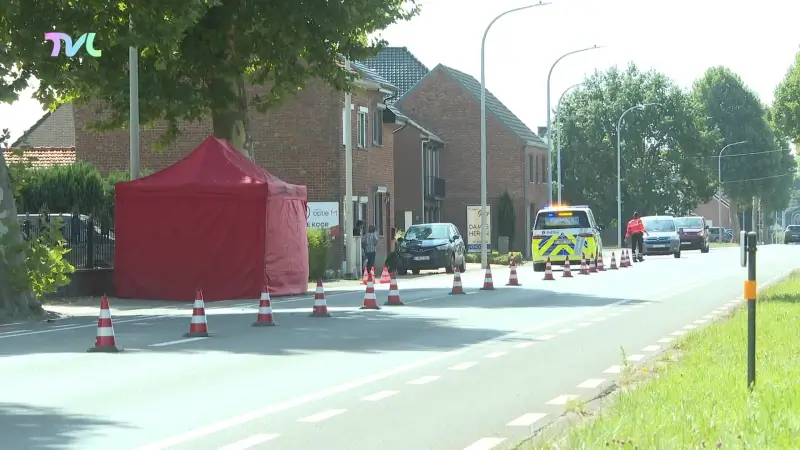 Fietser overleden na zwaar verkeersongeval in Kortessem