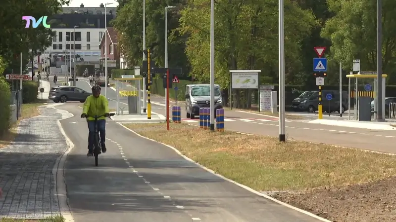Stationsstraat in Diepenbeek veiliger voor start van nieuwe schooljaar