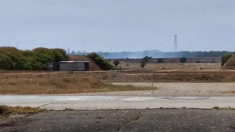 Brand uitgebroken op militair domein in Leopoldsburg