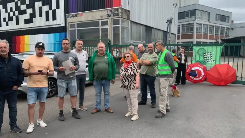 Vakbonden voeren actie bij Hasavluth dat deuren sluit in Hasselt