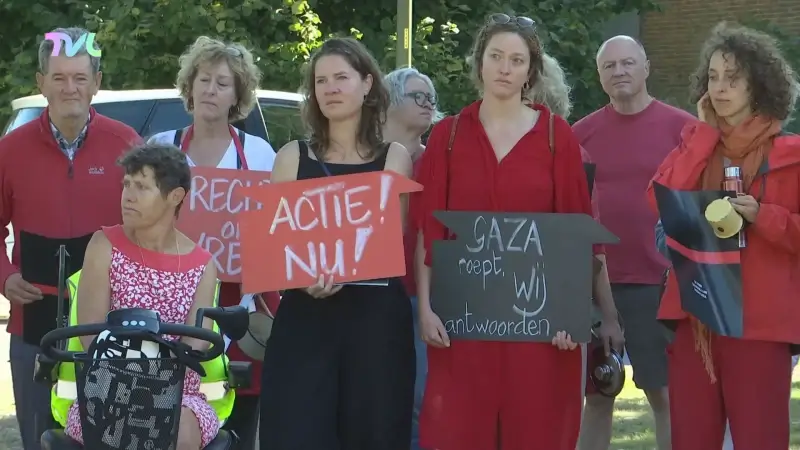 Manifestanten klagen uitzichtloze situatie van Palestijnen aan