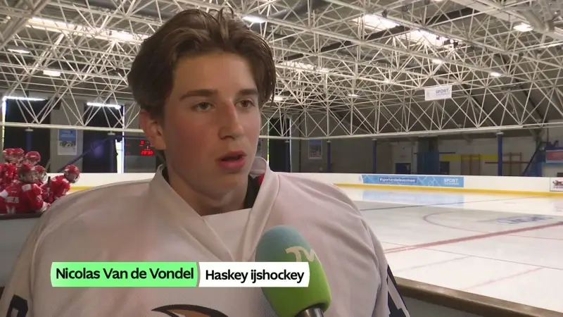 Nicolas Van de Vondel uit Hasselt trekt naar Tsjechië voor ijshockeyavontuur